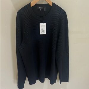 Theory Men's Black Sweater